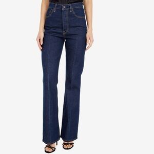 Levi’s Dark Wash Ribcage Boot Jeans Size 26